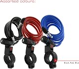 BURG-WÄCHTER Spiral Cable Lock 100 cm with Mounting Bracket 8 mm view 4
