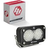 Baja Designs S2 Pro Black LED Light Pod (Work/Scene; Clear)