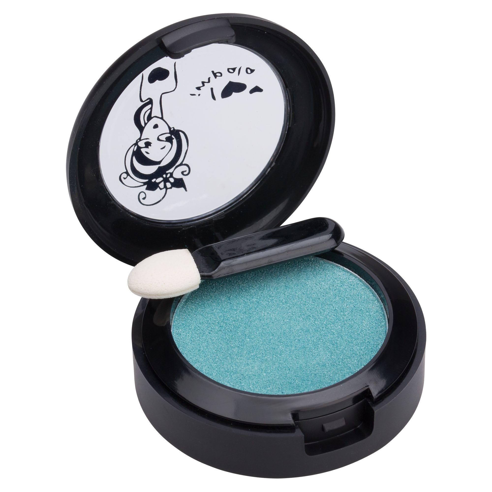 IMPALA | Compact Powder Eyeshadow Blue Green N1 | Long-Lasting, Highly Pigmented Eyeshadow | Bright and Lasting Colors | Creamy Texture and Compact Pigments