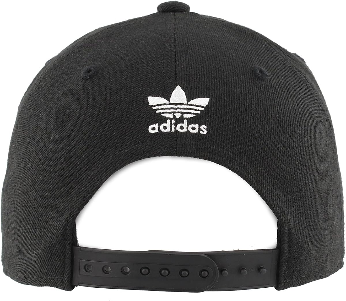 adidas Men's Originals Trefoil Chain Snapback, Black/White, One Size: Clothing