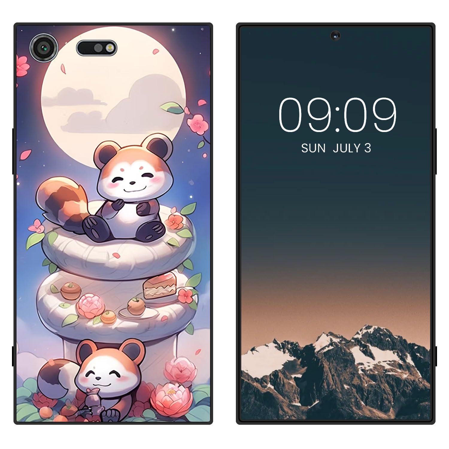 WUACYEAMING for Sony Xperia XZ Premium Cute