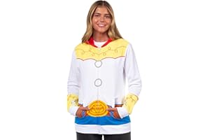 Disney Toy Story Women's I Am Jessie Junior's Cosplay Costume Zip Up Hoodie