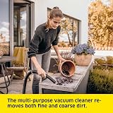 Kärcher WD 3 Wet Dry Vacuum Cleaner 1000W 17L Plastic Container Blowing Function view 4