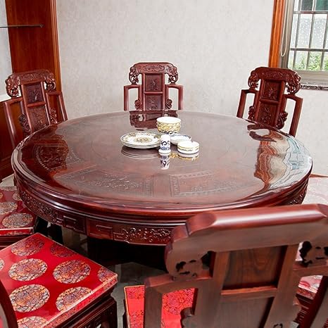 Mophorn 110 X 46 Inches Crystal Clear Table Protector Clear Pvc Table Top Protector 2millimeters Thick