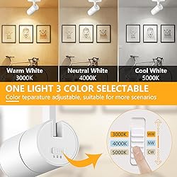 VANoopee 3-Color Zoomable Ceiling Spot Lights