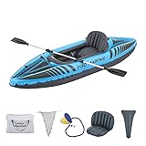 PROMARINE 1 Person Inflatable Kayak Set Blow up