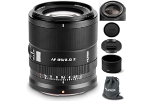 VILTROX 85mm F2.0 EVO Z-Mount Full Frame Lens for Nikon Z, Auto Focus Medium Telephoto Prime Lens for Nikon Z-Mount Cameras Z