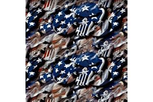 DIP APE Hydrographic Film American Flag Tactical Skulls
