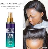 EONFAVE Lace Tint Spray 120ml Wig Adhesive Glue Strong Hold Invisible Bond view 5