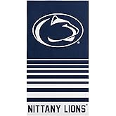 Northwest Penn State Nittany Lions NCAA Striped Jacquard Beach Towel 36 x 72 Inches