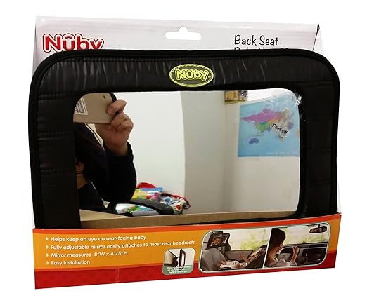 nuby backseat baby view mirror