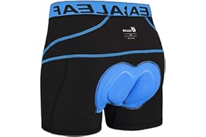 baleaf Men's 3D Padded Bike Shorts Cycling Underwear MTB Liner