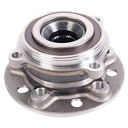 TRQ Front Wheel Hub Bearings Assembly Set