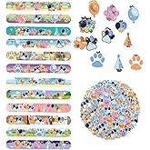Yaacue 72Pcs Blue Dog Birthday Decorations, Cartoon Dog theme party Supplies Gifts for Decorations vibrant and whimsical celebrations