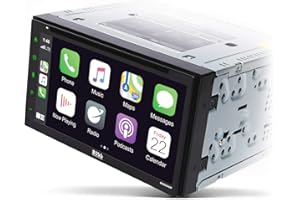 BOSS Audio Systems Elite BV900ACP Car Multimedia Player with Apple CarPlay-Android Auto - Double Din, 6.75 Inch Capacitive Touchscreen, Bluetooth, DVD, CD, USB, Aux, AM FM