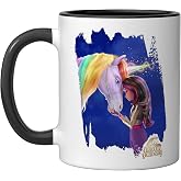 Wildstar and Sophia Connection Ceramic Mug, Black/White, 11oz