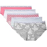 Tommy Hilfiger womens Classic Cotton Logoband Hipster 5 Pack