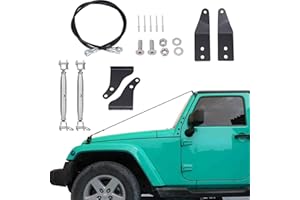 BORDAN Limb Risers Kit for JK 2007-2017 Through the Jungle Protector Obstacle Eliminate Rope-2 PCS