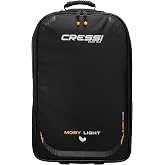 CRESSI Wheeled Luggage Bag for Scuba Diving and Water Sports Gear&ndash; Lightweight and Strong - Moby Light &ndash; Designed in Italy