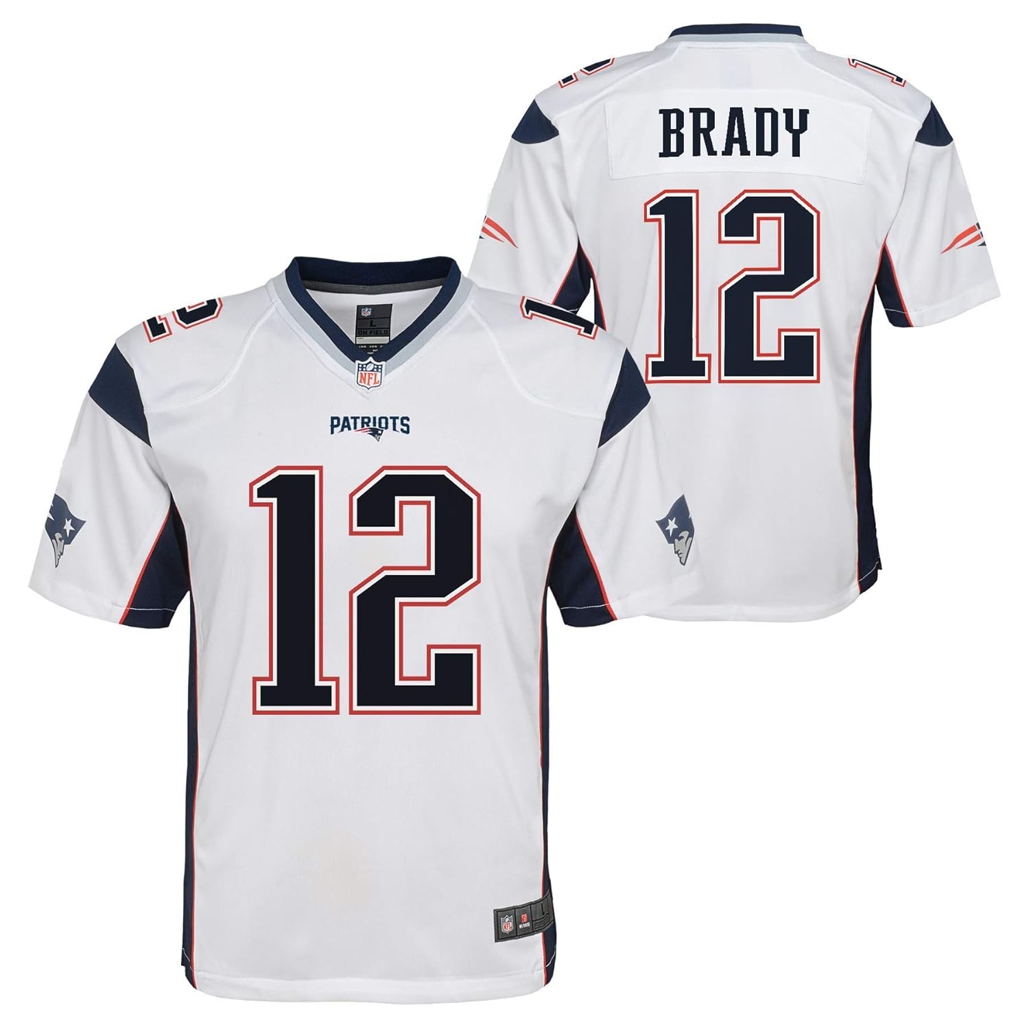new england patriots white jersey
