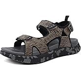 KuaiLu Men’s Orthotic Sandals Comfortable Arch Support Foam Cushion Hiking Walking Sandles Fashion Camouflage Adjustable Sport Recovery Athletic Shoes For Man Urban Outdoor
