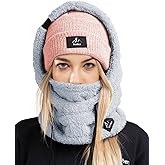 Senllen Balaclava Cold Weather Fleece Windproof Ski Mask Winter Breathable Thermal Face Mask Neck Warmer Scarf Helmet Hood