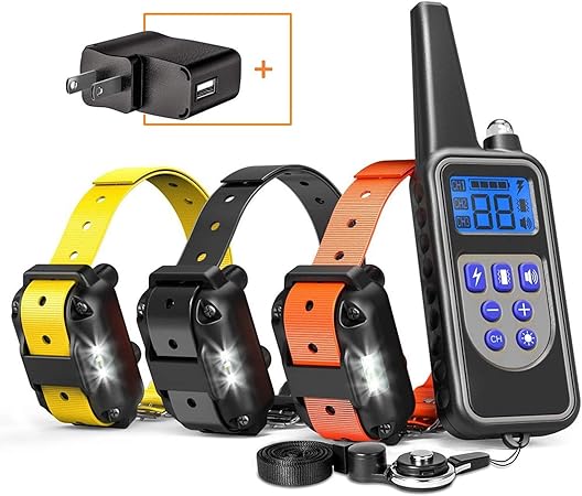 shock training collars for large dogs