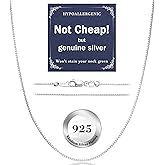 REIOT Italian 1.2/1.0/0.8mm 925 Sterling Silver Box Chain Necklace for Women, Solid 18K Gold Plated Nickel-Free Hypoallergenic Thin & Dainty Women's Chain Necklaces 14 16 18 20 22 24 Inch