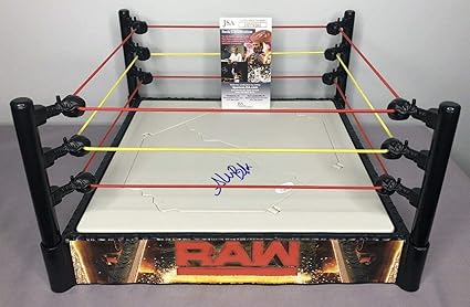 wwe raw wrestling ring toy