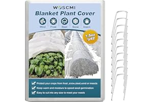 WOSCMI Plant Covers Freeze Protection 10ft x 30 ft Row Covers for Garden Beds Planket Frost Protection Plant Cover Floating Row Cover