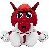 Bleacher Creatures Arkansas Razorbacks Big Red 8" Mascot Kuricha Sitting Plush - Soft Chibi Inspired Mascot