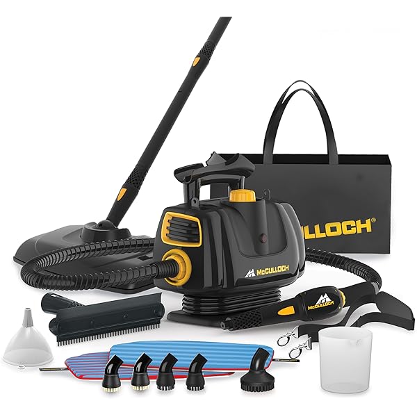 Amazon.com - McCulloch MC1375 Canister Steam Cleaner with 20 