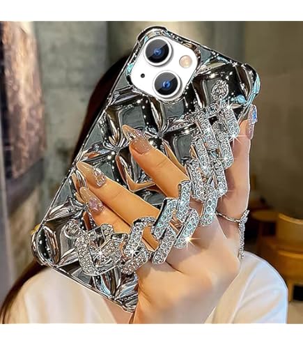 HUUMAGIC Custodia Con Glitter Sfumato Di Placcatura Per IPhone 15 - Foto 3