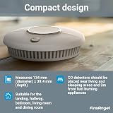 Fireangel SCB10-R Combination Smoke and CO Alarm 10 Year Battery White view 6