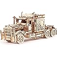Amazon.com: Wood Trick Big Rig Mechanical Toy Truck - 14x6″ - Powerful ...