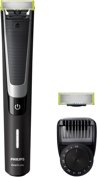 Philips OneBlade Pro QP6510/60 - Pack de Recortador de Barba con ...