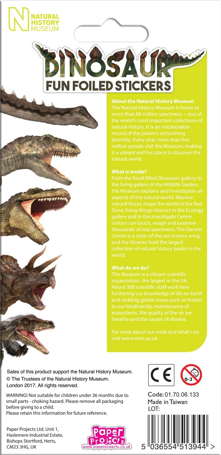 Blast From The Past By Natural History Museum Dinosaurs Cotton Fabric - View #4