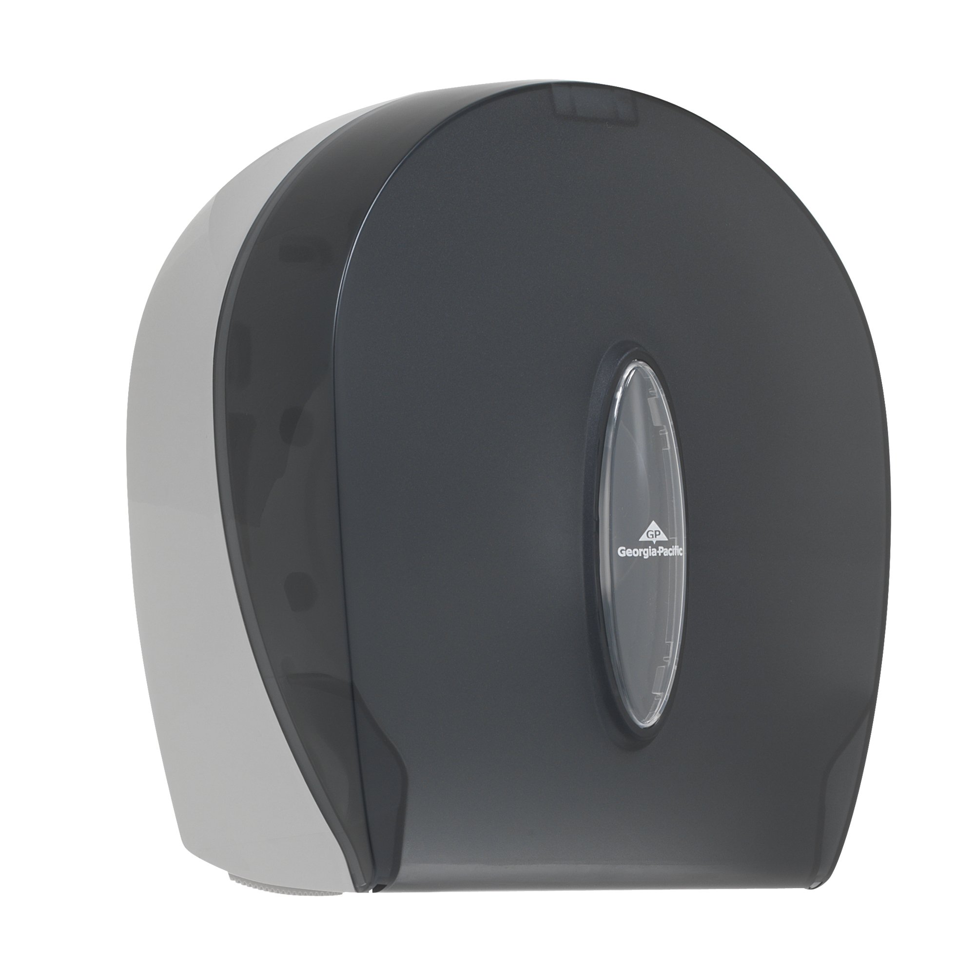 Georgia-Pacific GP 59009 Translucent Smoke Jumbo Jr. Bathroom Tissue Dispenser, 10.61" Width x 11.29" Height x 5.39" Depth