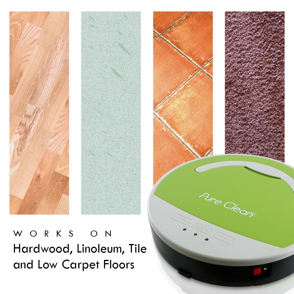 Amazoncom Pyle Pure Clean Smart Robot Automatic Vacuum Floor