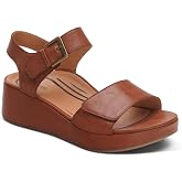 Aetrex Ariel Women's Orthopedic Platform Wedge Sandals, Arch Support Wedges