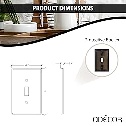 Questech Decor Single Toggle Light Switch