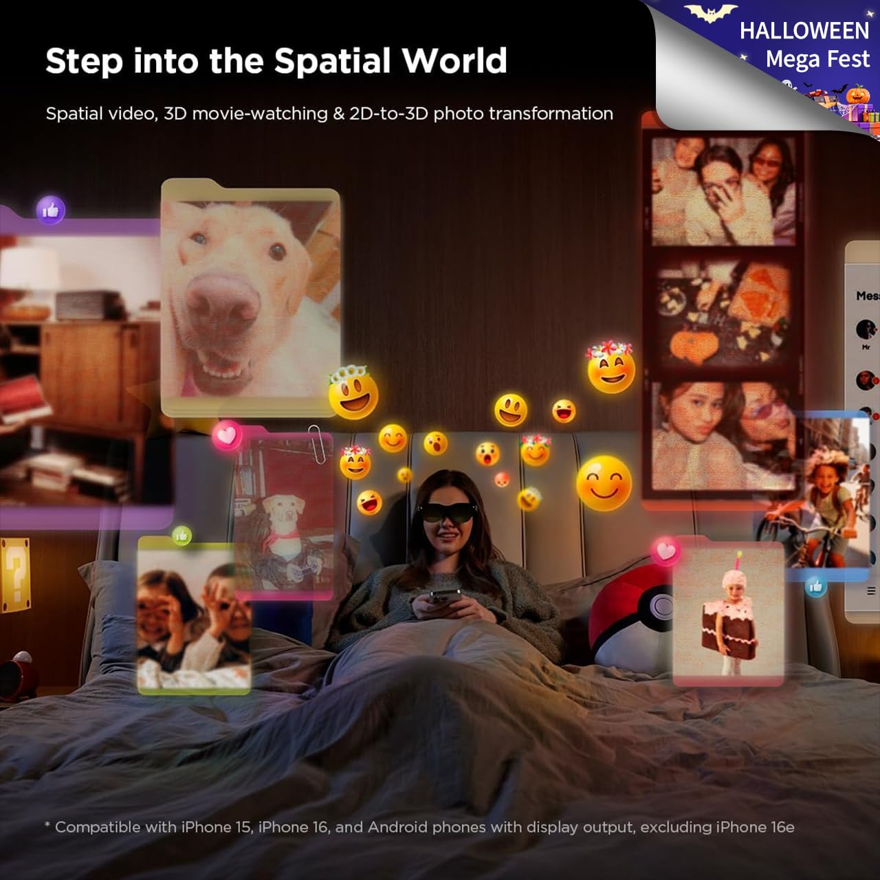 RayNeo Air 3s AR/XR Glasses, 201