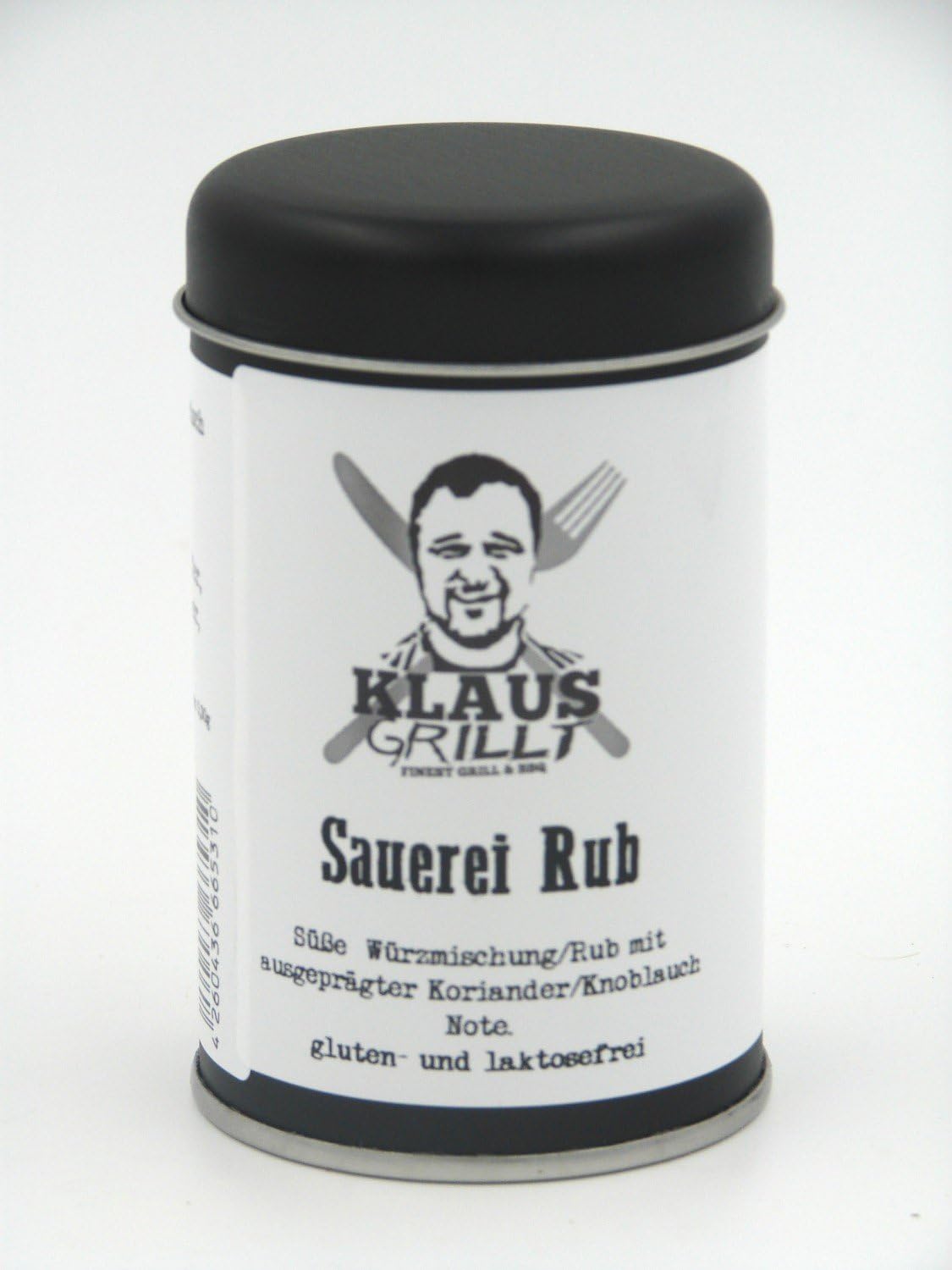 Klaus Grillt Sauerei Grillpfeffer 120 g spice Shaker