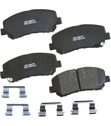 Direct Replacement Brake Rotors Ceramic Complete Front & Rear Brake Kit For 2013-2015 Mazda CX-5 - Rotors & Ceramic Pads Mazda 2016 Cx5 - Foto 11