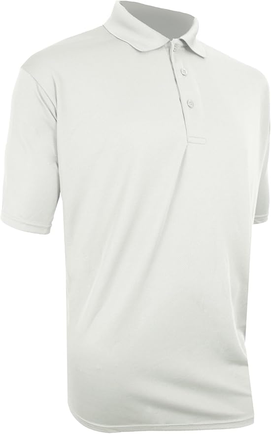 Polo Shirt (X-Large, White) : Amazon.co.uk: Clothing