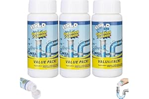 Wild Sink and Drain Cleaner Wild sink and drain Cleaner Drain cleaner Sink cleaner Foam Kitchen and Toilet Pipe Unclogging (3