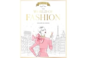 Megan Hess: The World of Fashion Coloring Book