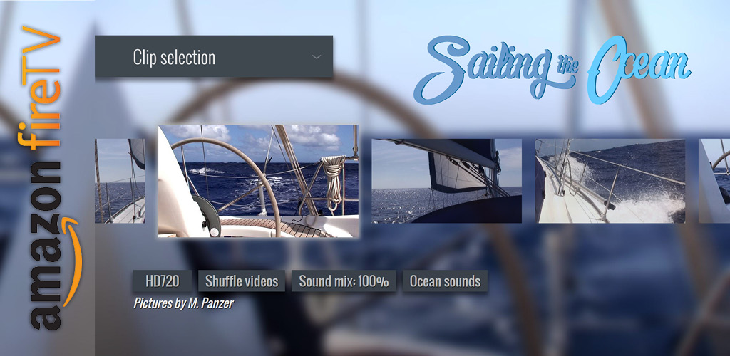 Sailing The Ocean HD (1 hour video, sound & music)