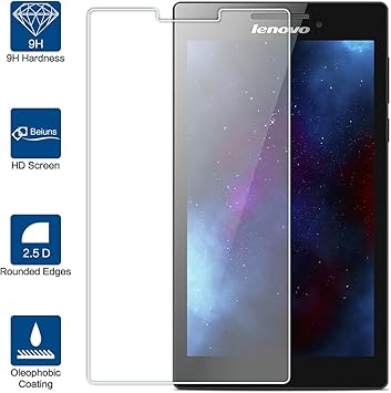 Beiuns Vidrio Templado Protector De Pantalla Para Lenovo Tab 2 10 Pantalla 7 Pulgadas Amazon Es Electronica