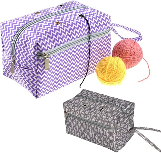 crochet organizer bag